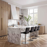 Paddy Performance Vegan Leather Adjustable Stool