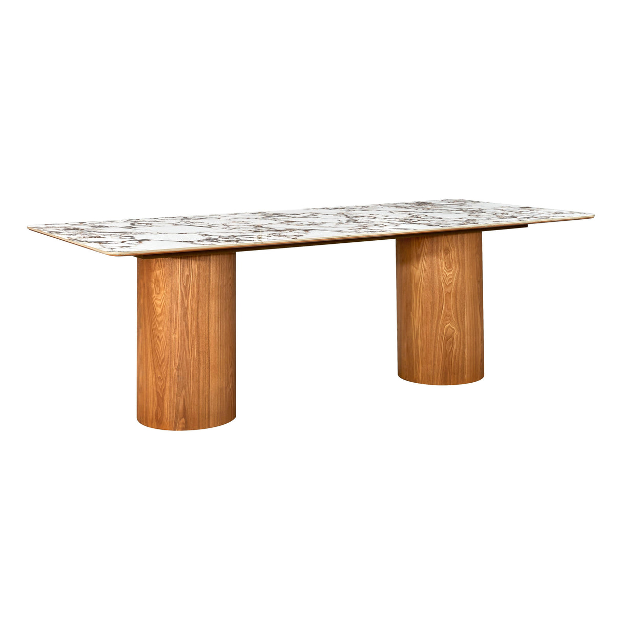 Tamara 94" Marble Ceramic Rectangular Dining Table