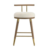 Juniper Velvet Stool