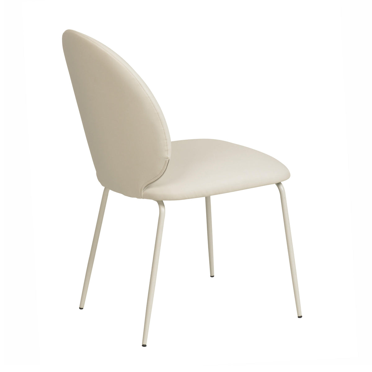 Overhead shot of Lauren green kitchen chair seat cushion