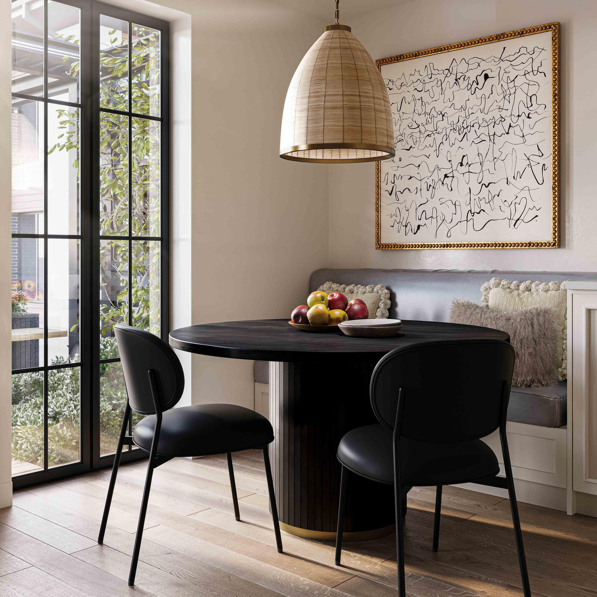 McKenzie Performance Vegan Leather Stackable Dining Chair - Set of 2