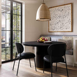 McKenzie Performance Vegan Leather Stackable Dining Chair - Set of 2