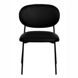 McKenzie Performance Vegan Leather Stackable Dining Chair - Set of 2