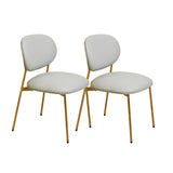 McKenzie Performance Vegan Leather Stackable Dining Chair - Set of 2