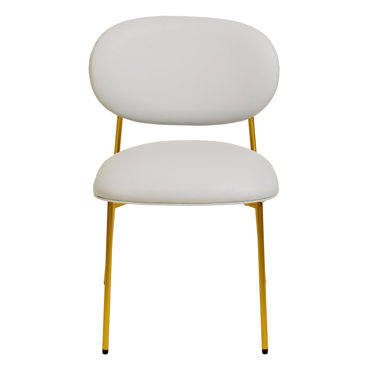 McKenzie Performance Vegan Leather Stackable Dining Chair - Set of 2