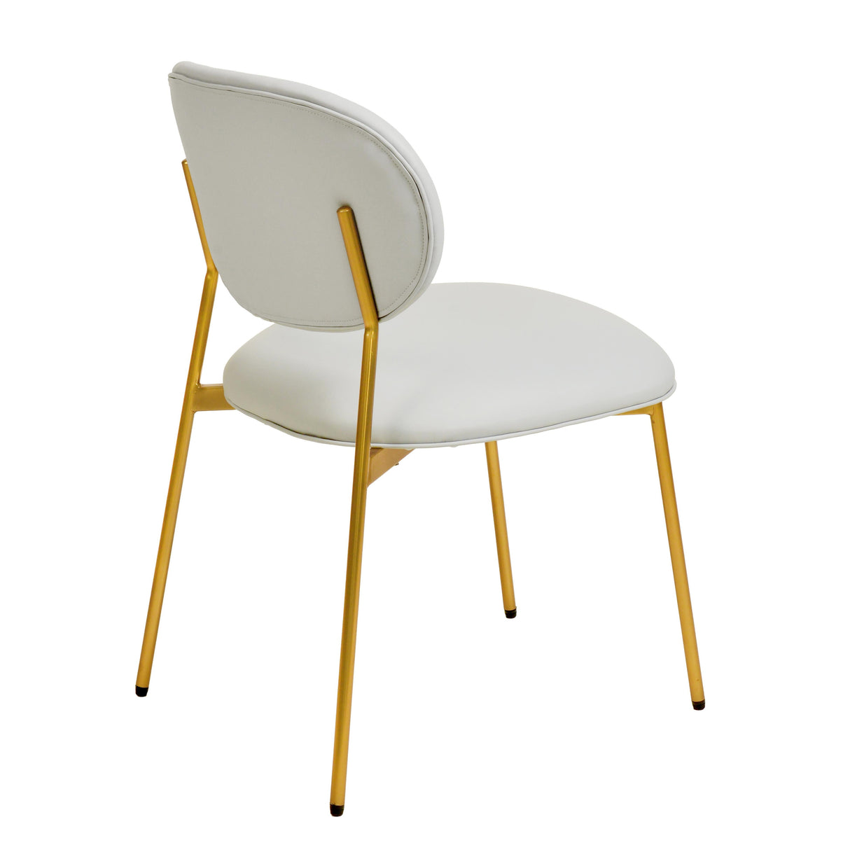 McKenzie Performance Vegan Leather Stackable Dining Chair - Set of 2