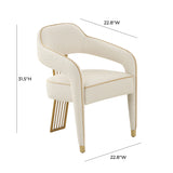 Corralis Performance Boucle Dining Chair
