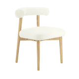 Spara Black Performance Boucle Side Chair