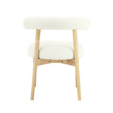 Spara Black Performance Boucle Side Chair