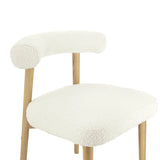 Spara Black Performance Boucle Side Chair