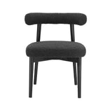 Spara Black Performance Boucle Side Chair
