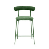 Liliana Mauve Performance Velvet Counter Stool