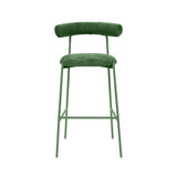 Liliana Mauve Performance Velvet Counter Stool