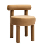 Carmel Black Velvet Dining Chair