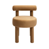 Carmel Black Velvet Dining Chair