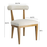 Palla Performance Boucle Dining Chair