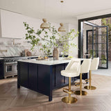 Maven Performance Vegan Leather Adjustable Swivel Stool