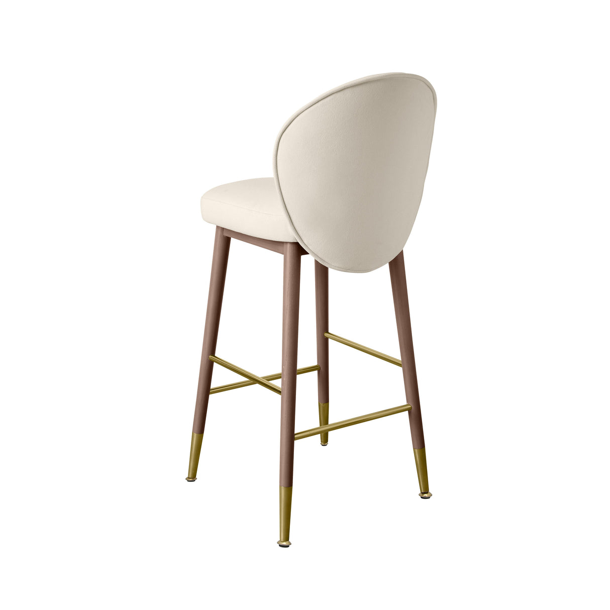 Hailey Velvet Stool