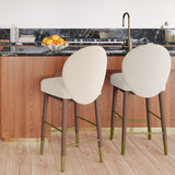 Hailey Velvet Stool