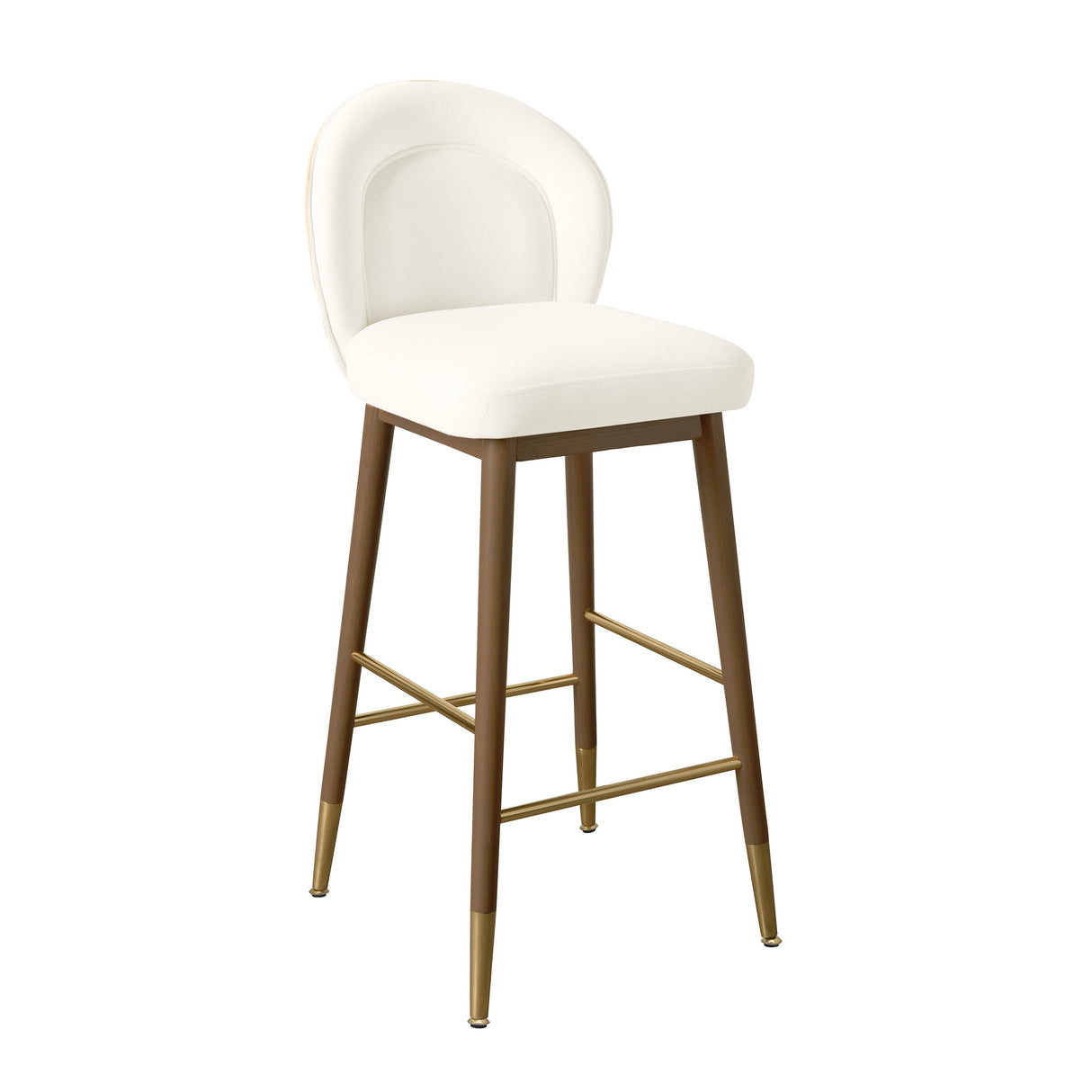 Hailey Velvet Stool