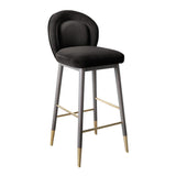Hailey Velvet Stool