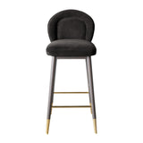 Hailey Velvet Stool