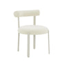 Margaret Performance Chenille Bolster Back Dining Chair
