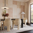 Leo Performance Vegan Leather Dining Chair - View 1