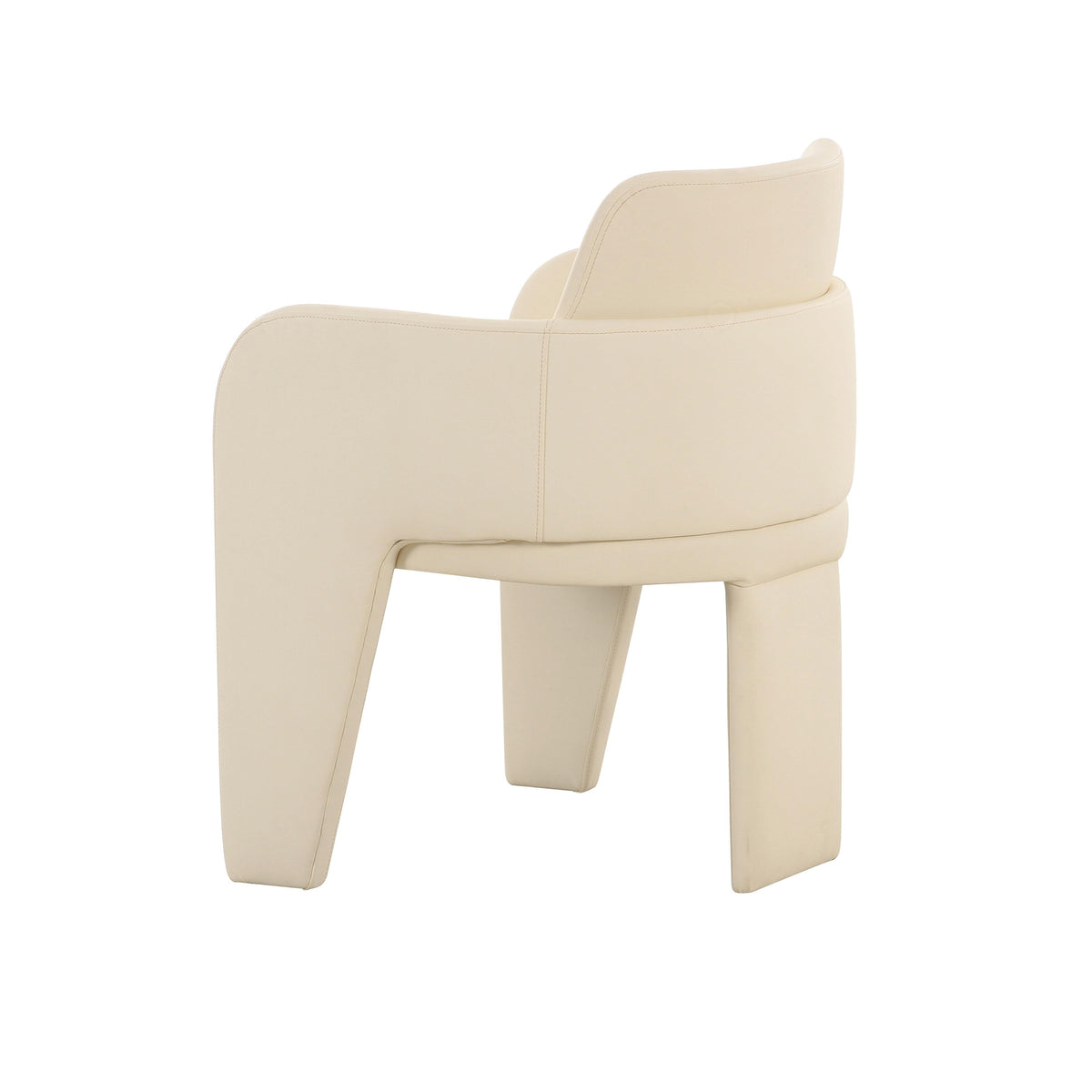 Leo Performance Vegan Leather Dining Chair - View 4