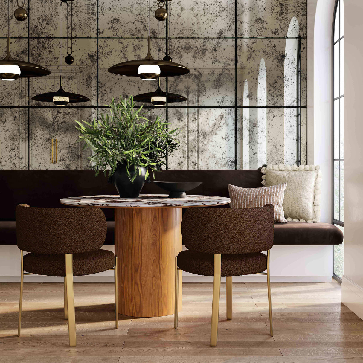 Margaret Performance Boucle Dining Chair