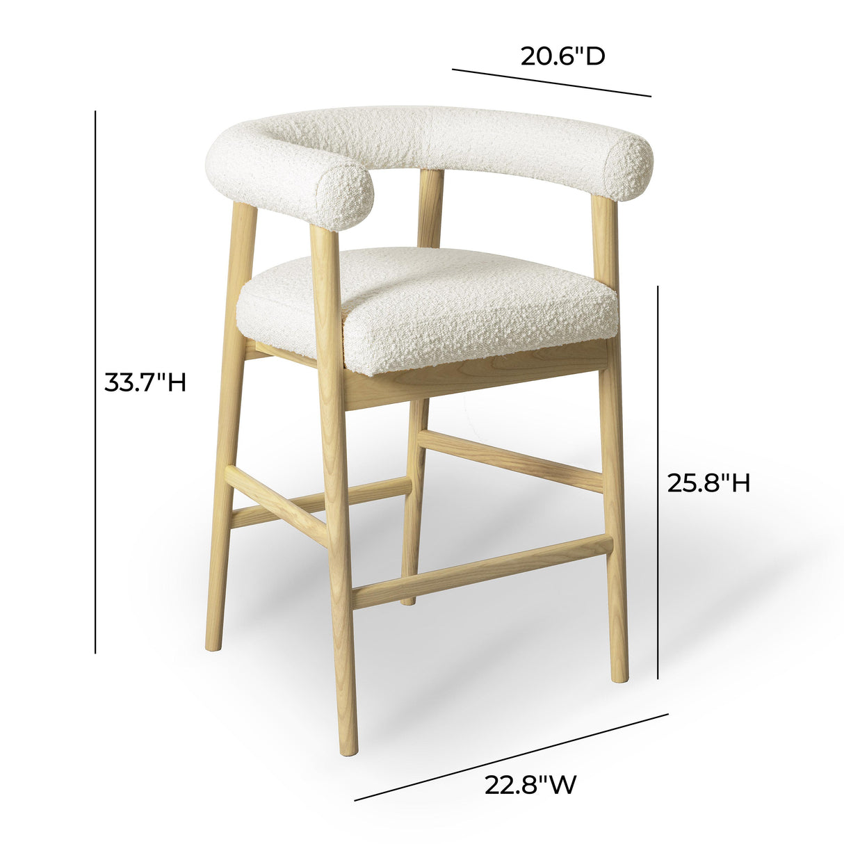 Spara Performance Boucle Counter Stool
