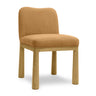 Tiara Performance Velvet and Oak Dining Chair