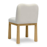 Tiara Performance Velvet and Oak Dining Chair