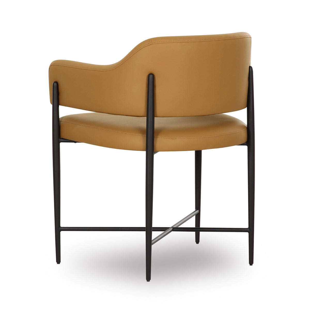 Top-down view of Sezanne high-density foam padded seat cushion
