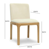 Rebecca Performance Velvet Dining Chair