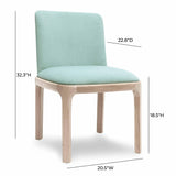 Rebecca Performance Velvet Dining Chair
