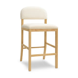 Calla Performance Velvet Counter Stool