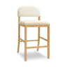 Calla Performance Velvet Counter Stool