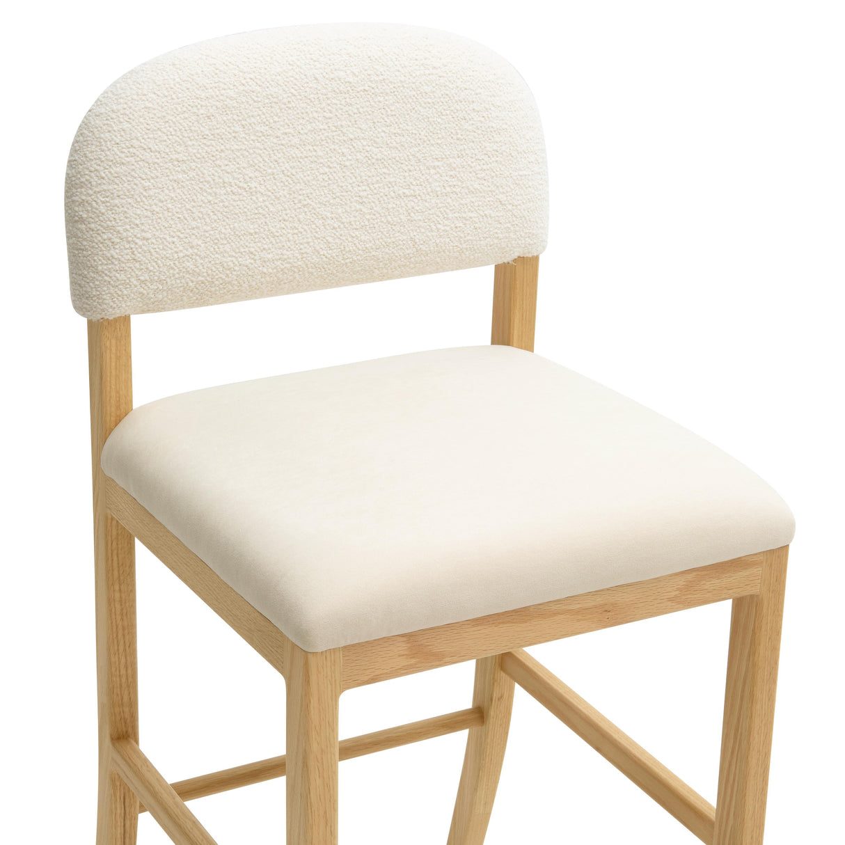 Calla Performance Velvet Counter Stool