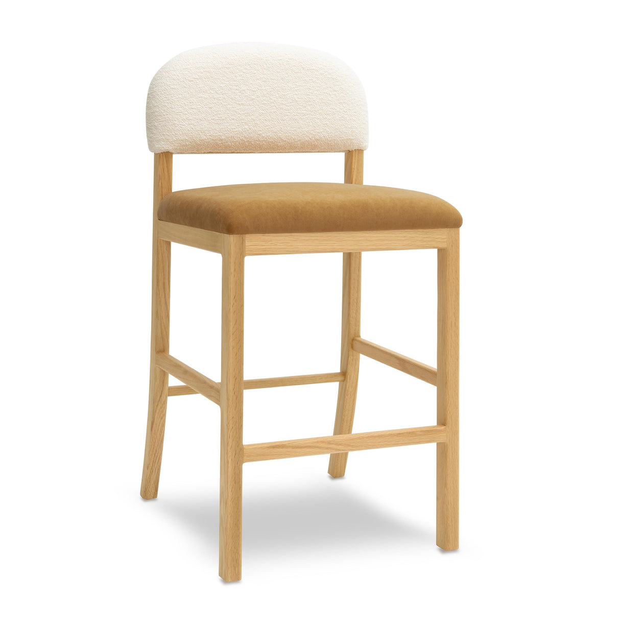 Calla Performance Velvet Counter Stool