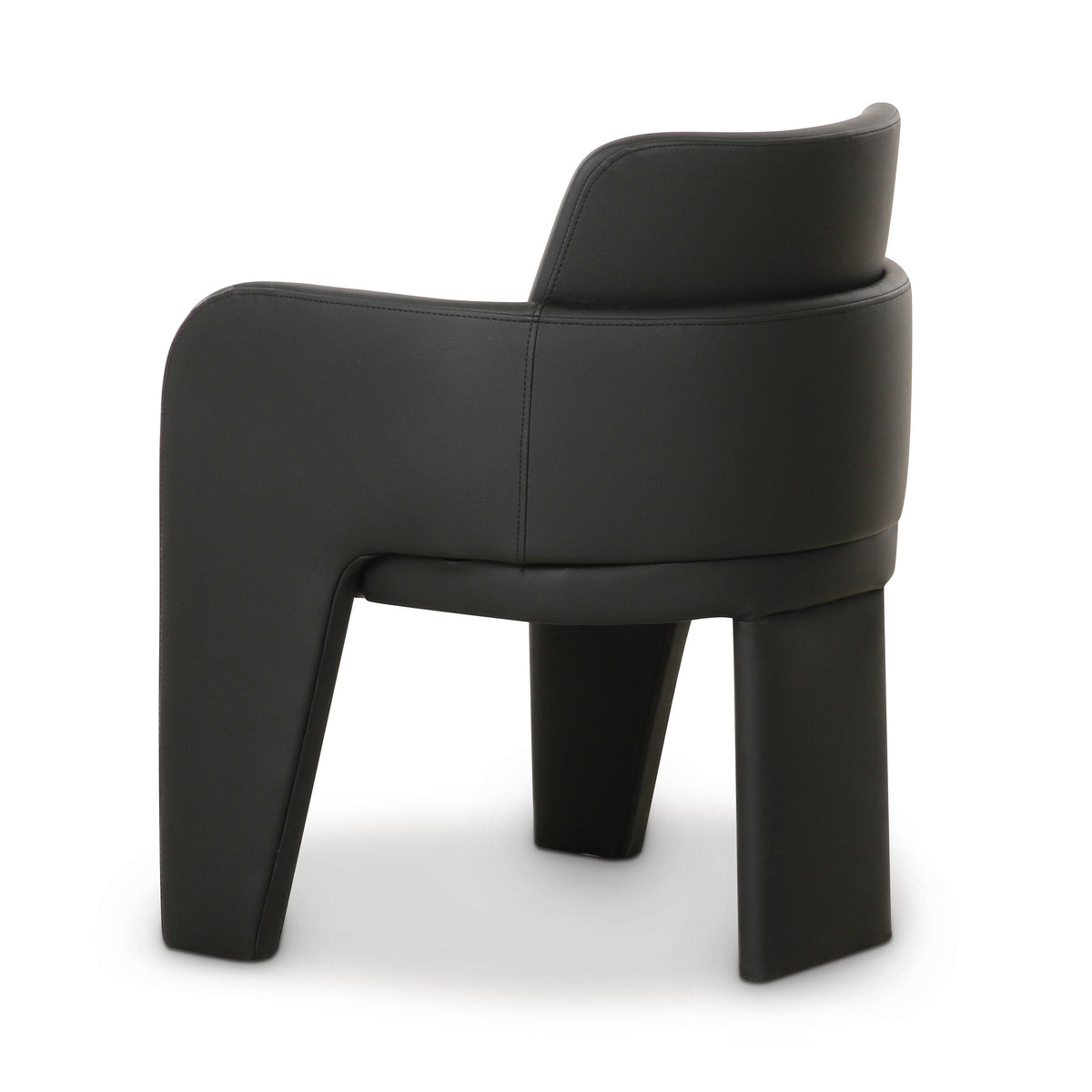 Leo Performance Vegan Leather Dining Chair - View 10