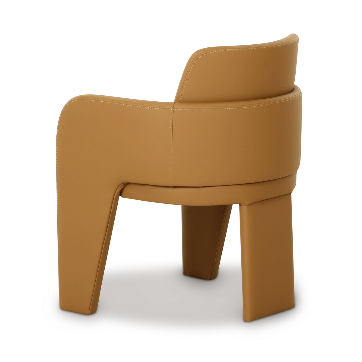 Leo Performance Vegan Leather Dining Chair - View 16