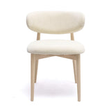 Zinea Forest Green Performance Textured Velvet Dining Chair