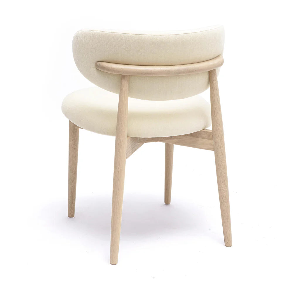 Zinea Forest Green Performance Textured Velvet Dining Chair