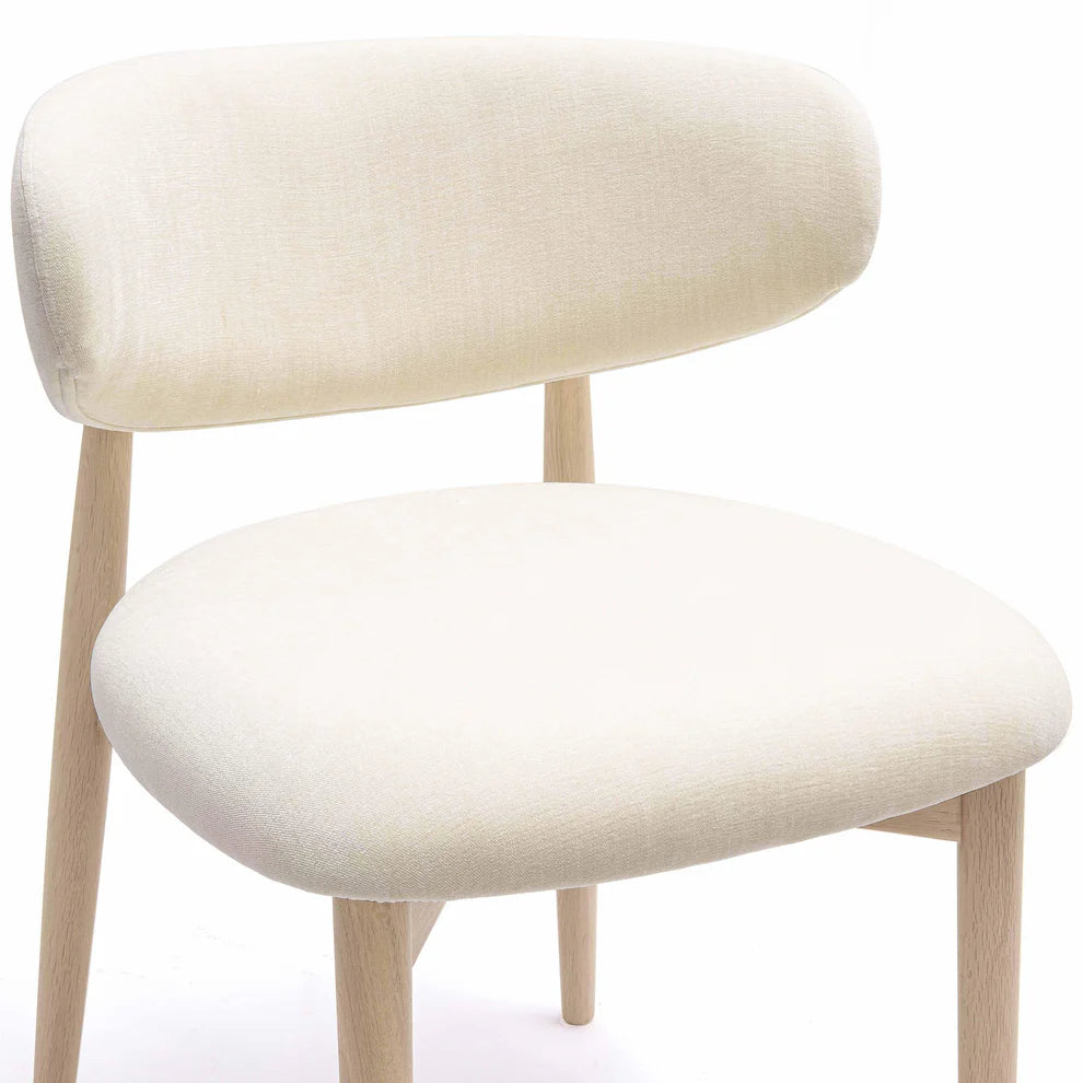 Zinea Forest Green Performance Textured Velvet Dining Chair