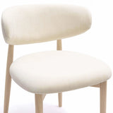 Zinea Forest Green Performance Textured Velvet Dining Chair