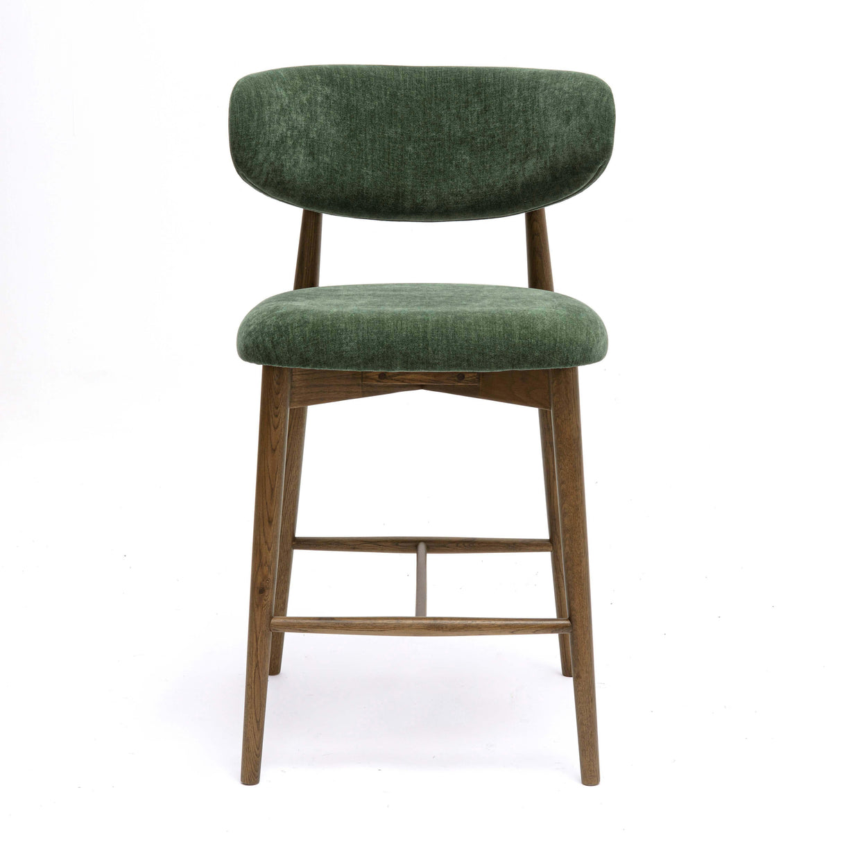 Zinea Performance Textured Velvet Counter Stool
