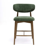 Zinea Performance Textured Velvet Counter Stool