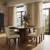 Tiara Performance Basketweave Fabric Dining Chair