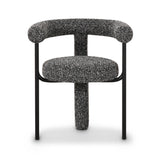 Synn Black Performance Boucle Dining Chair
